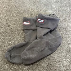 Hunter Wellie Fleece Boot Socks